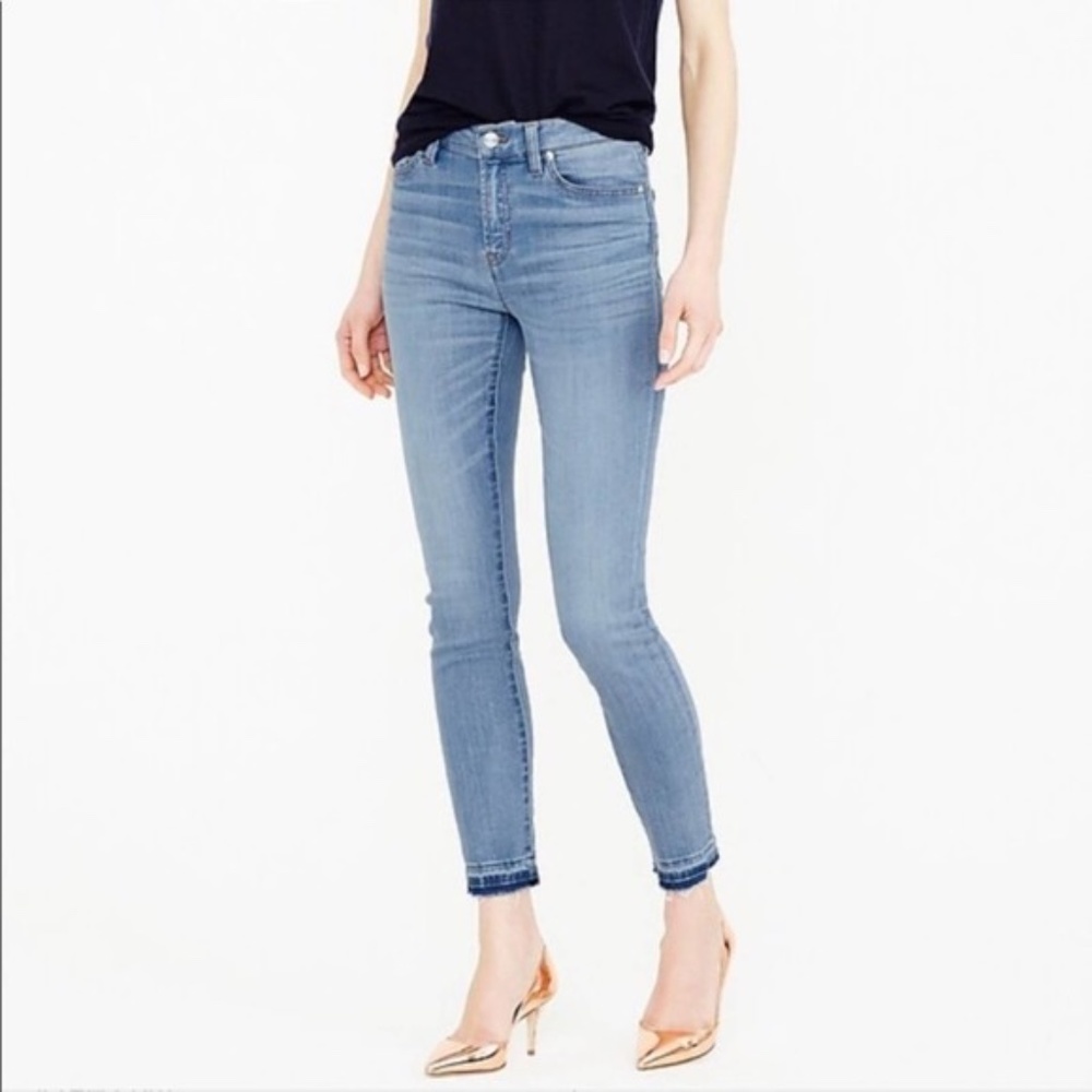 J. Crew Lookout High Rise Skinny Crop Jeans Sz 24